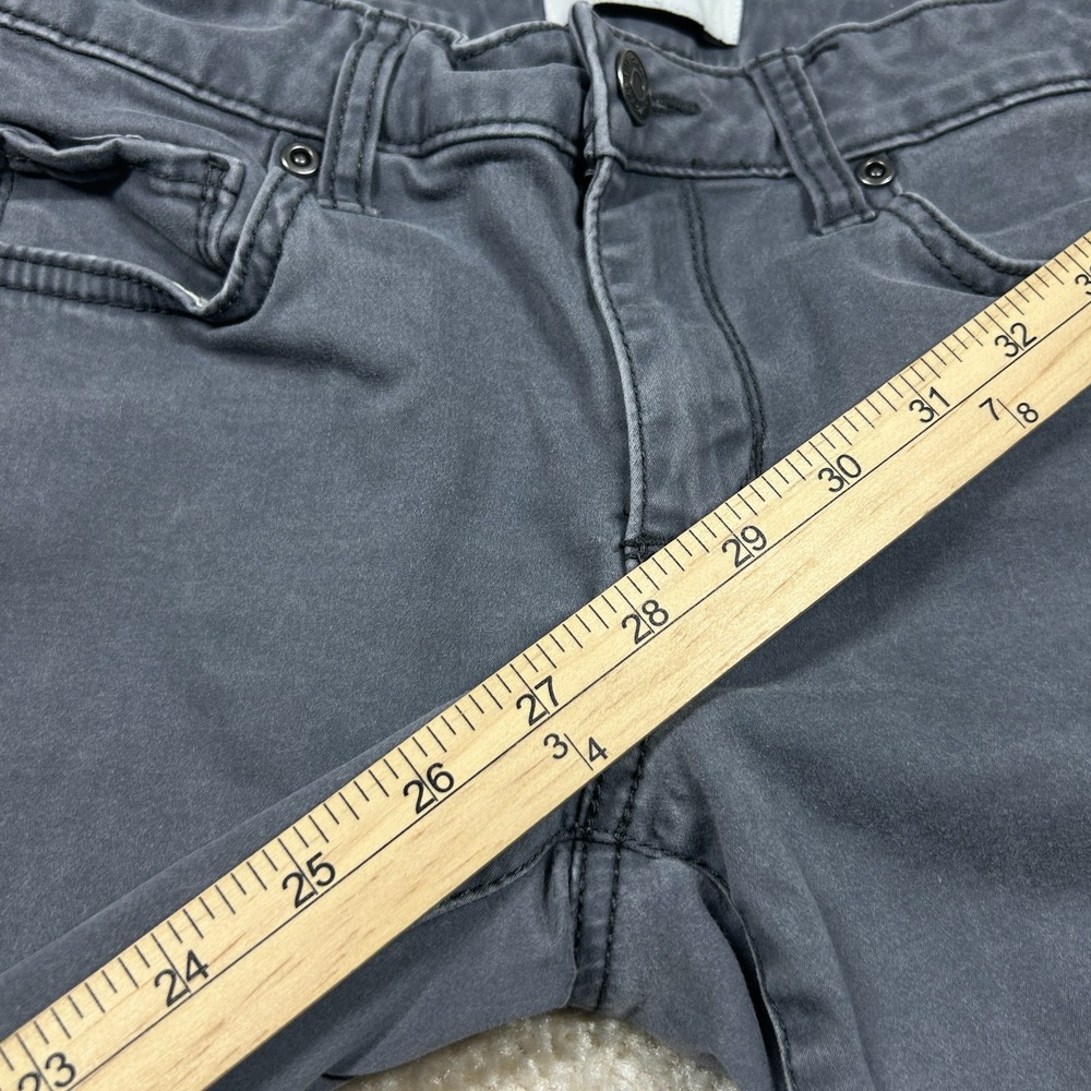 Sonoma Goods For Life Womens Skinny Pants Gray Mid Rise Stretch Size 4S Short - Picture 4 of 8